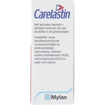 Carelastin Azelastine 0,5 mg/ml oogdruppels, 6ml
