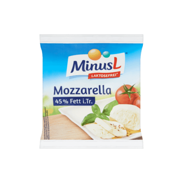MinusL Lactosevrije Mozzarella 215g