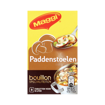 Maggi® Paddenstoelen Bouillon Pakje 8 Tabletten 80g