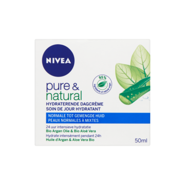 Nivea Pure & Natural Hydraterende Dagcrème 50ml