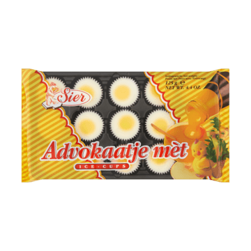 Sier Advokaatje mèt Ice Cups 125g