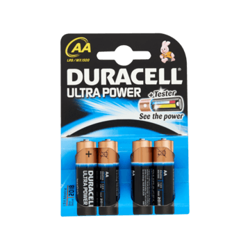 Duracell Ultra Power AA 4 Stuks bestellen? | Jumbo
