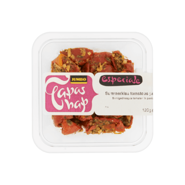 Jumbo Tapas Hap Especiale Summerkiss Tomatoes Pesto 120g