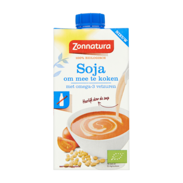 Zonnatura Soja om mee te Koken 250ml