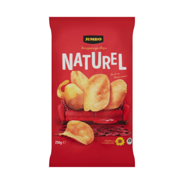 Knapperige Naturel Chips 250g