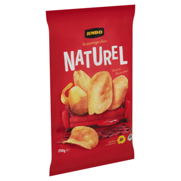 Jumbo Knapperige Naturel Chips 250g
