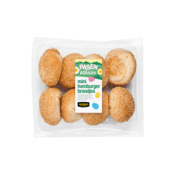 indruk Ramen wassen gemiddelde Jumbo Pasen is voor Elkaar Mini Hamburger Broodjes 200g bestellen? - Brood  en gebak — Jumbo Supermarkten