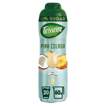 Teisseire Pina Colada 0% Suiker Vruchtensiroop 60cl