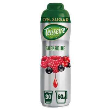 Teisseire Grenadine 0% Suiker Vruchtensiroop 60cl