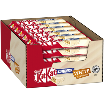 KitKat Chunky Witte Chocolade Single 24 x 40g