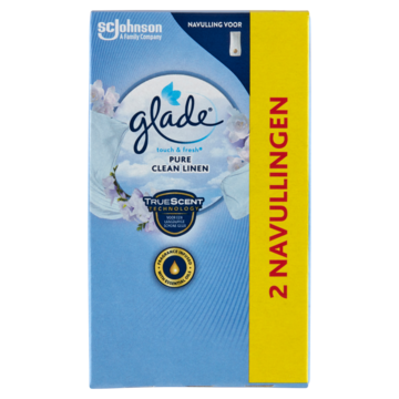 Glade Touch & Fresh Pure Clean Linen 2 x 10ml