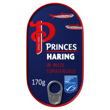 Princes Haring in Milde Tomatensaus 170g MSC