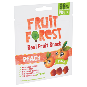 Fruit Forest Perzik Fruitsnack 30g