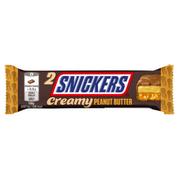 Snickers Melk Chocolade Pindakaas Karamel Snack Reep Single