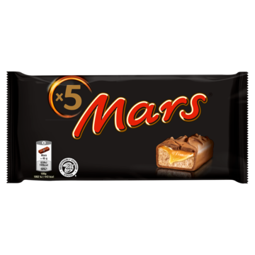 Mars Melk Chocolade Karamel Repen 5Pack