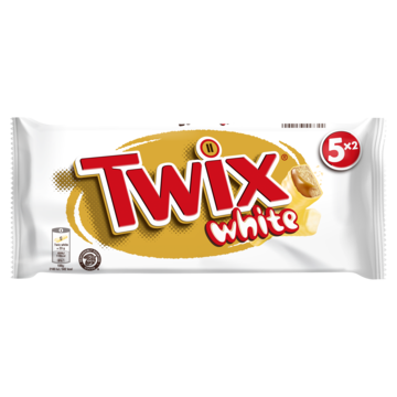 Twix Witte Chocolade Karamel Koekjes Multipack Verpakking
