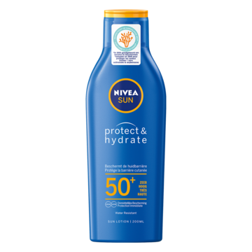 Nivea Sun Protect Hydrate Zonnemelk Spf50 200 Ml Bij Jumbo nivea kopen in de aanbieding
