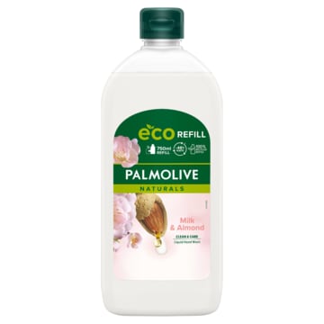 Palmolive Naturals Melk en Amandel Vloeibare Handzeep Navul fles 750ml