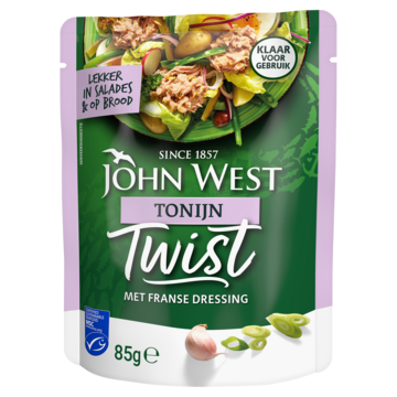 John West Tonijn Twist met Franse Dressing MSC 85g