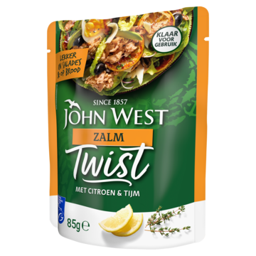 John West Zalm Twist met Citroen & Tijm MSC 85g