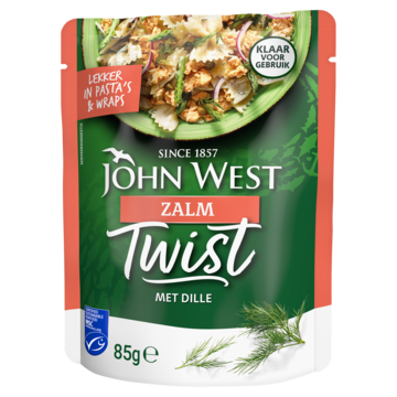 John West Zalm Twist met Dille MSC 85g