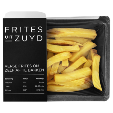 Frites uit Zuyd Verse Frites om Zelf af te Bakken 500g