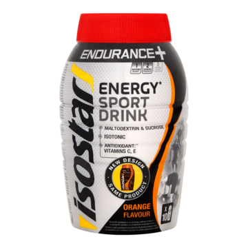 Isostar Endurance+ Energy Sport Drink Orange Flavour 790g