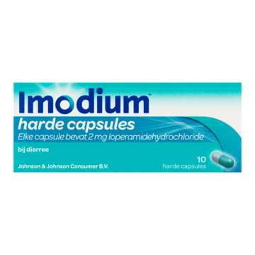 Imodium 2 mg Loperamidehydrochloride 10 Harde Capsules