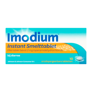 Imodium Instant Smelttablet 10 Orodispergeerbare Tabletten