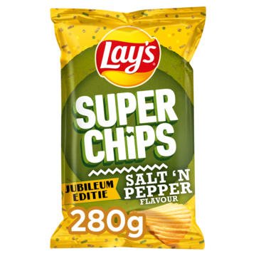 Lay's Superchips Peper & Zout 280gr