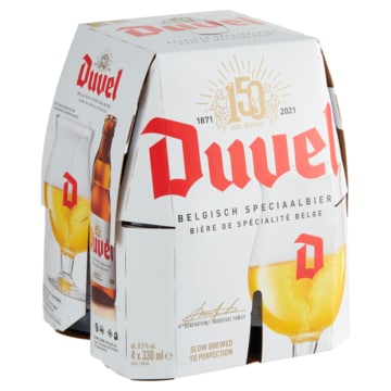 Duvel Belgisch Speciaalbier 4 x 330ml
