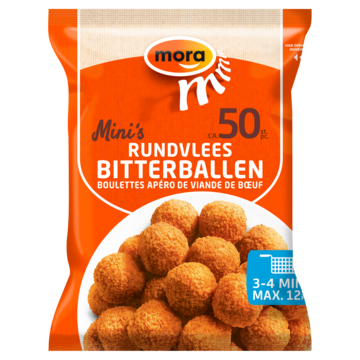 Mora Mini's Rundvlees Bitterballen 50 x 20g