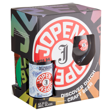 Jopen Craft Beer Flessen 4 x 33cl