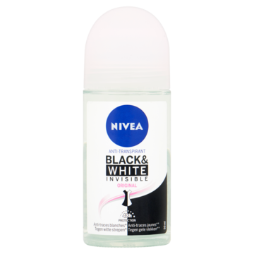 Nivea Anti-Transpirant Black & White Invisible Original 50ml