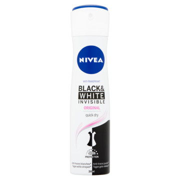 Nivea Anti-Transpirant Black & White Invisible Original 150ml