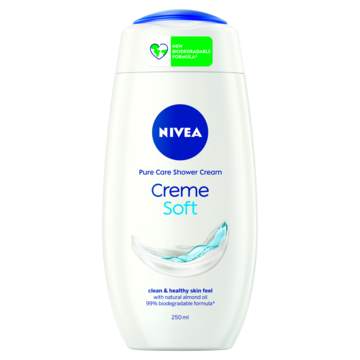 Nivea Pure Care Shower Cream Creme Soft 250ml