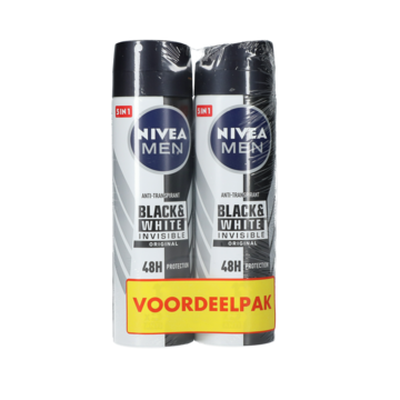 Nivea Men 5 In 1 Anti-Transpirant Black & White Invisible Original 150ml