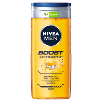 Nivea Men Boost 24h Fresh Effect Shower Gel 250ml