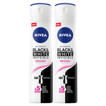Nivea 5 in 1 Anti-Transpirant Black & White Invisible Original 150ml