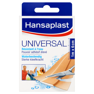 Plateau Stoel mengsel Hansaplast Universal Waterbestendig 1 m x 6cm bestellen? - Drogisterij —  Jumbo Supermarkten