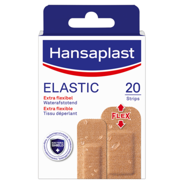 Hansaplast Elastic Waterafstotend 20 Strips