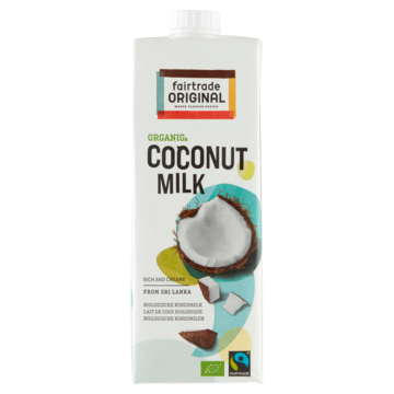 Fairtrade Original Biologische Kokosmelk 1L