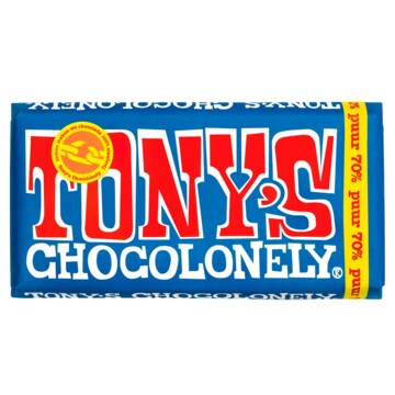 Tony's Chocolonely Puur Chocolade Reep 70% 180g