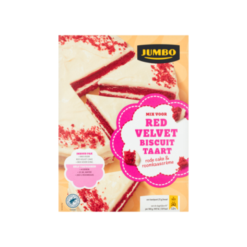 Jumbo Mix voor Red Velvet Biscuit Taart 525g