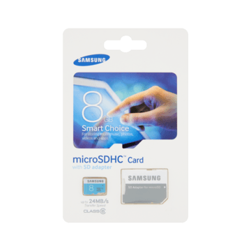 voor Tulpen Franje Samsung MicroSDHC Card 8 GB with SD Adapter bestellen? - — Jumbo  Supermarkten