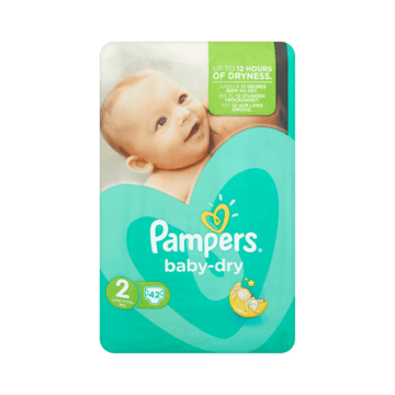 Pampers Baby-Dry Luiers Maat 2 Mini 3-6 42 Luiers bestellen? - Baby, — Jumbo Supermarkten