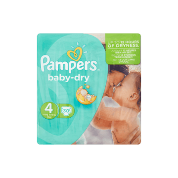 Oplossen seinpaal Egoïsme Pampers Baby-Dry Luiers Maat 4 (Maxi) 7-18 kg 30 Luiers bestellen? - Baby,  peuter — Jumbo Supermarkten
