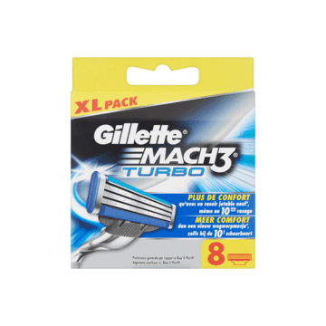 Gillette Mach3 Turbo Stuks - Drogisterij — Jumbo Supermarkten