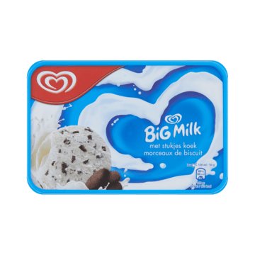 Ola Ijs Big Milk Vanille/Cookies 900ml bestellen? - — Jumbo Supermarkten
