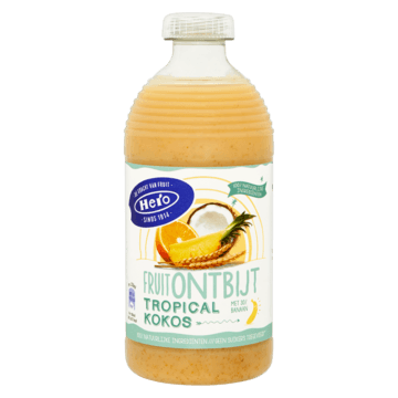 Hero Fruitontbijt Tropical-Kokos 750ml